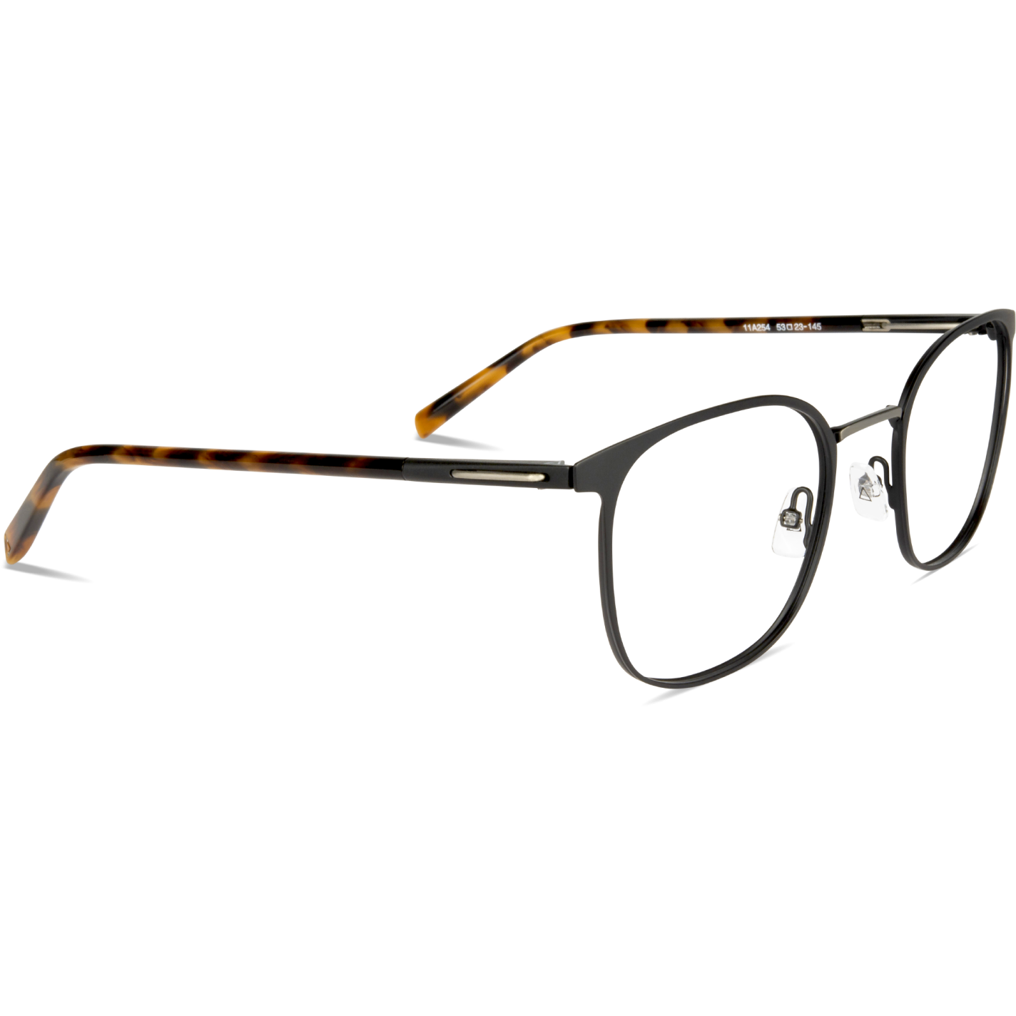 Monture De Lunettes Exalto A.C. 704 - Bleue Métal - Démi-monture Ovale - Neuve Avec étiquettes